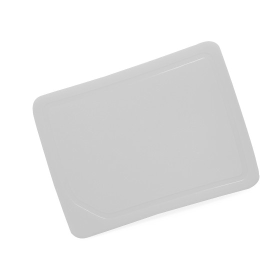 Kitchen utensil- Cutting board 20.3 x 14.8 (BPA FREE Polypropyle) White
